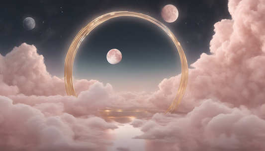 Moon opposite Saturn