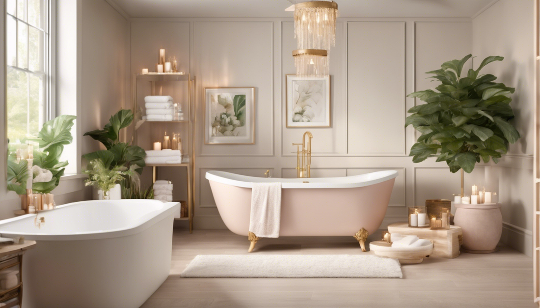 how to turn your bathroom into a spa sanctuary