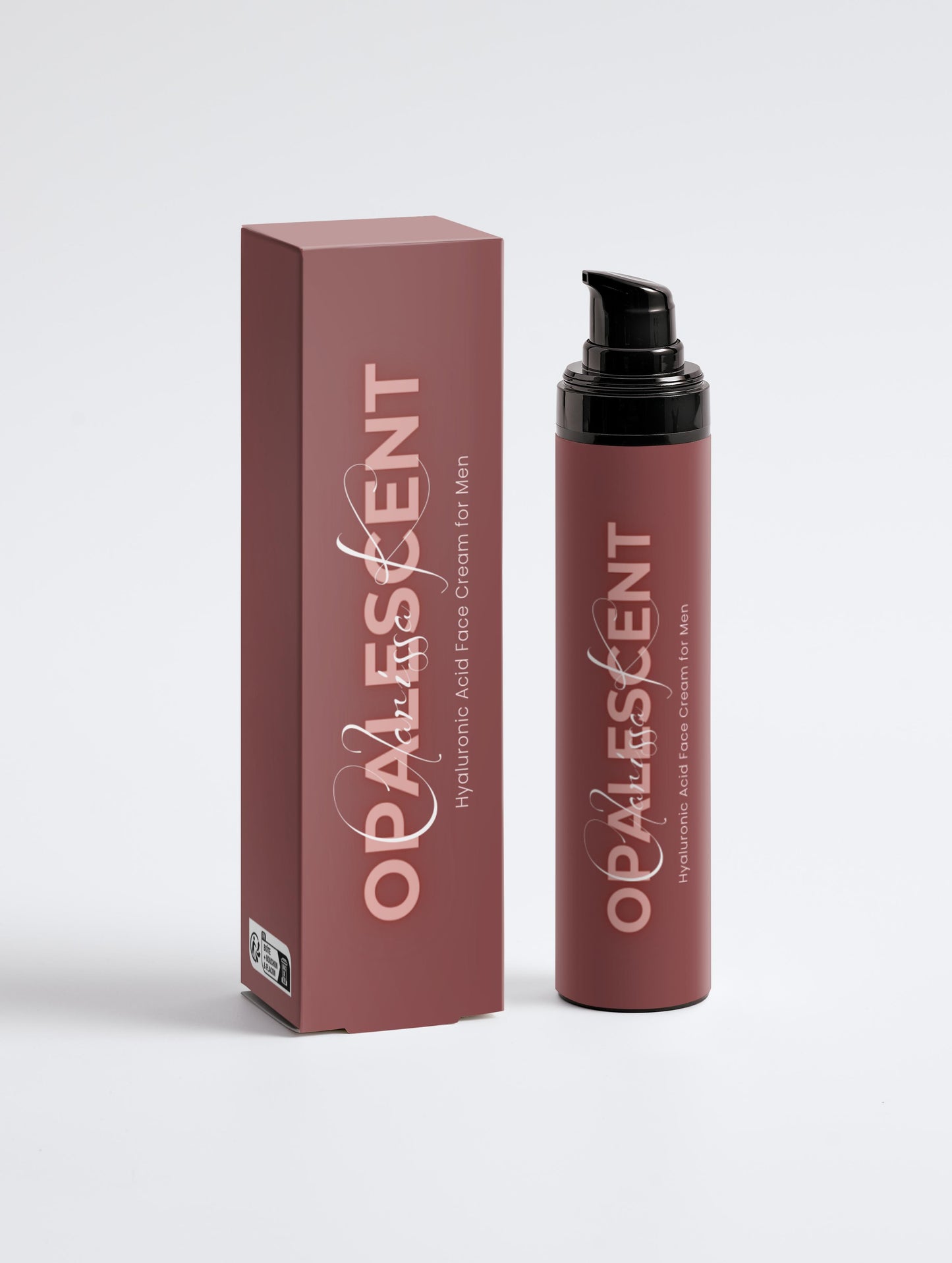 Opalescent Hyaluronic Acid Face Cream For Men