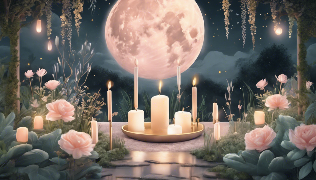 5 full moon rituals for emotional release and radiant skin