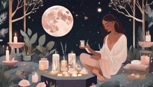 how to align your self-care routine with the lunar cycle