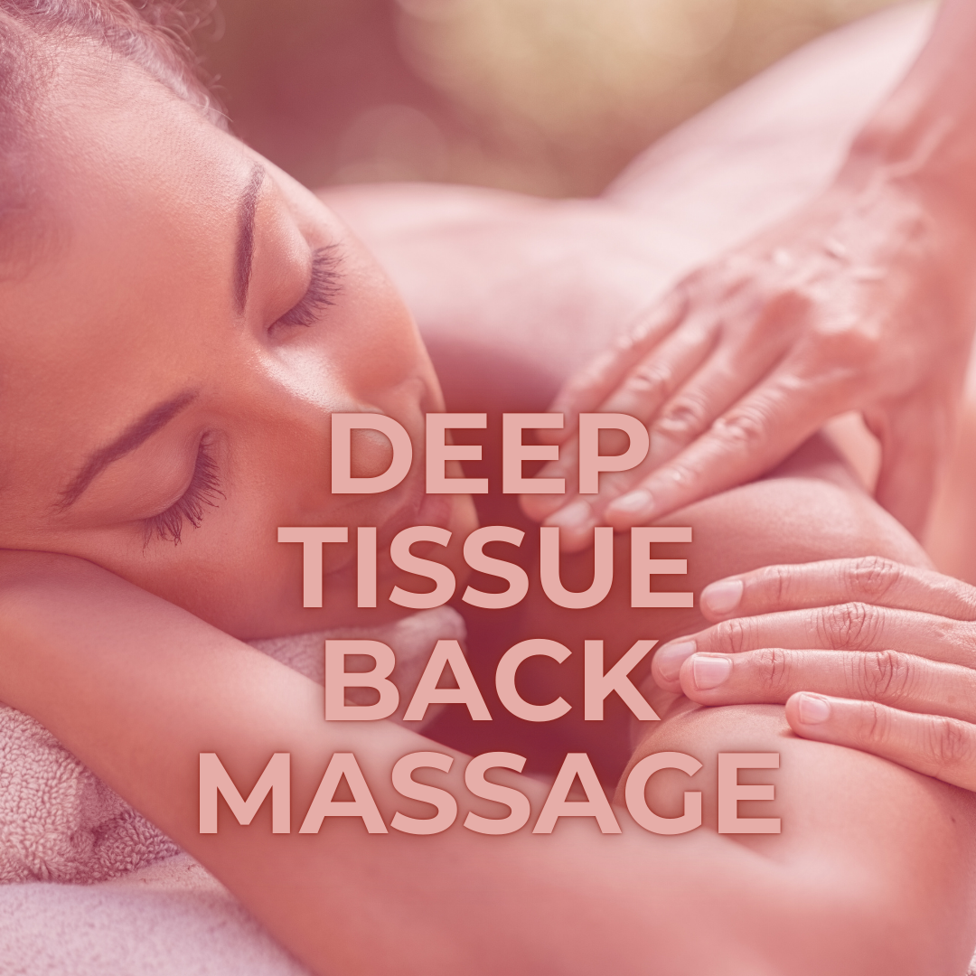 Deep Tissue Back Massage (30 mins)