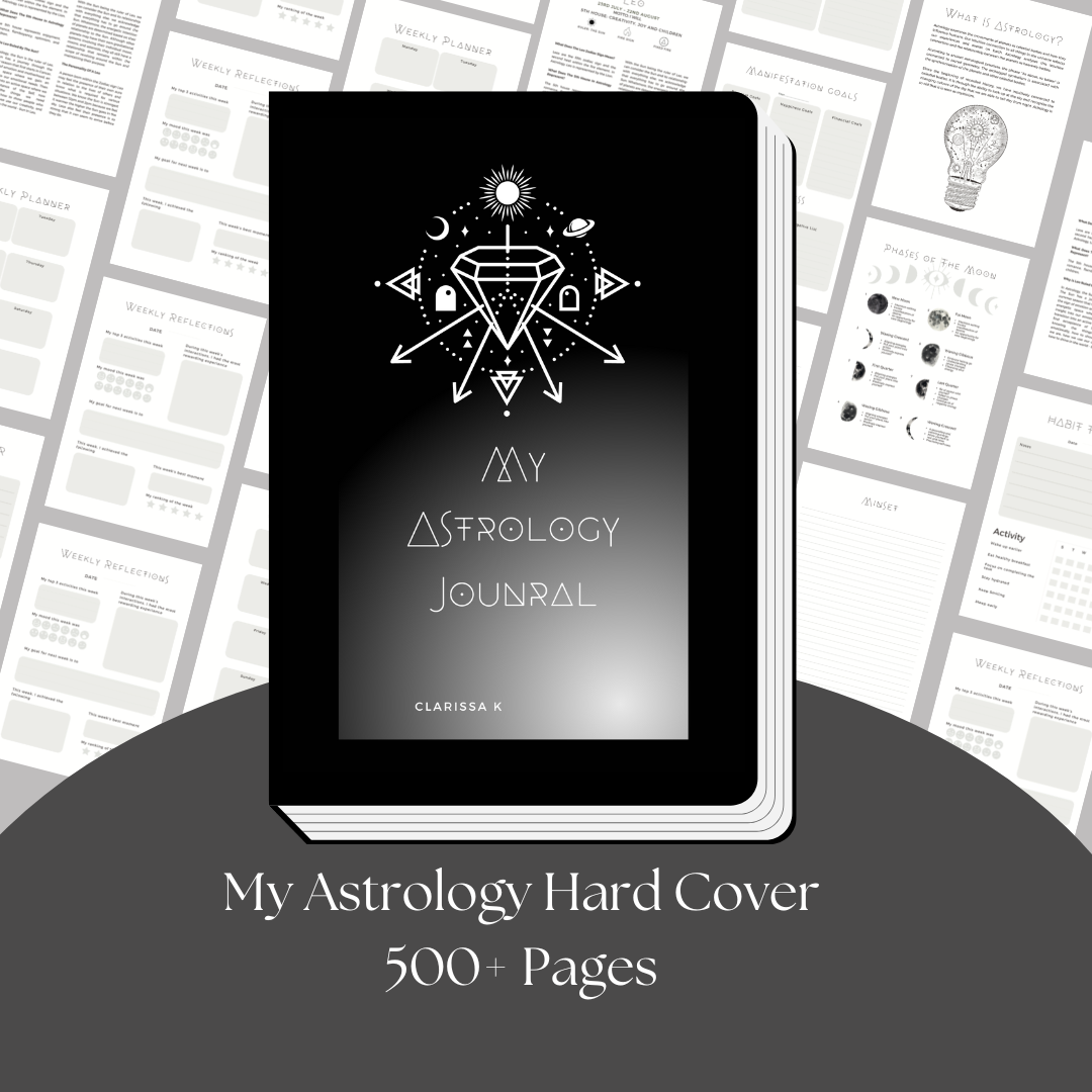 My Astrology Journal & Manifestation Planner - Hard Cover